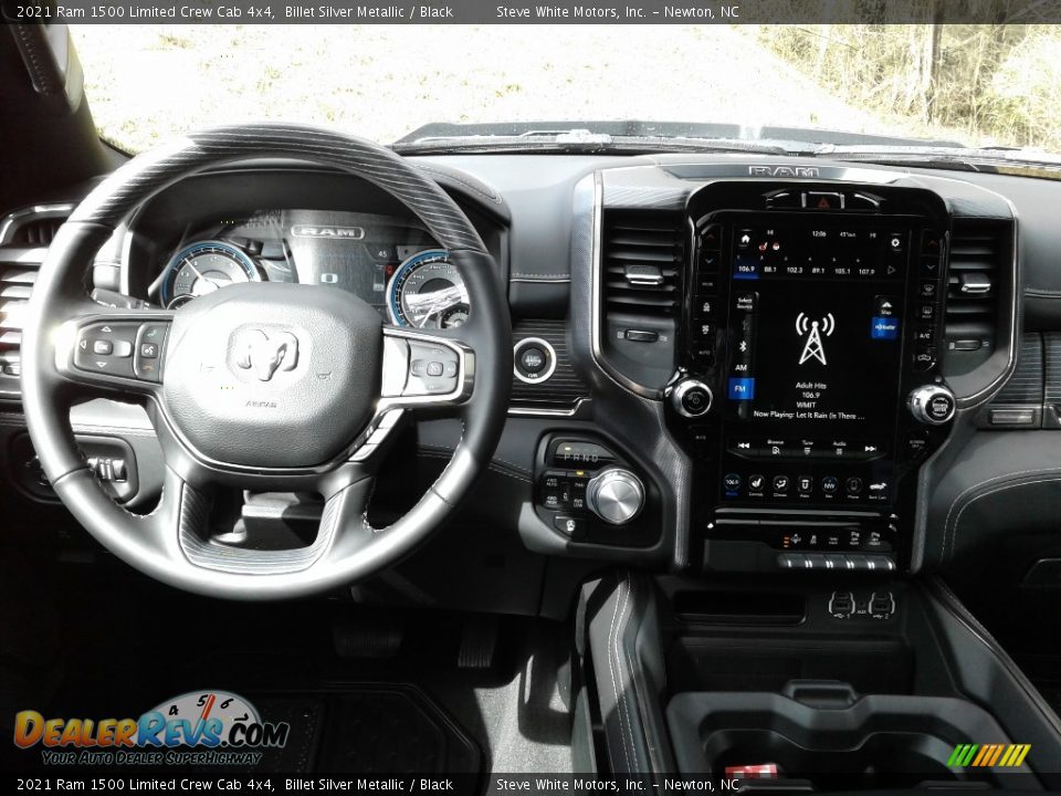 2021 Ram 1500 Limited Crew Cab 4x4 Billet Silver Metallic / Black Photo #22