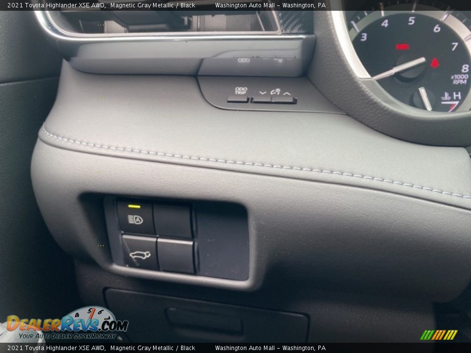 2021 Toyota Highlander XSE AWD Magnetic Gray Metallic / Black Photo #22