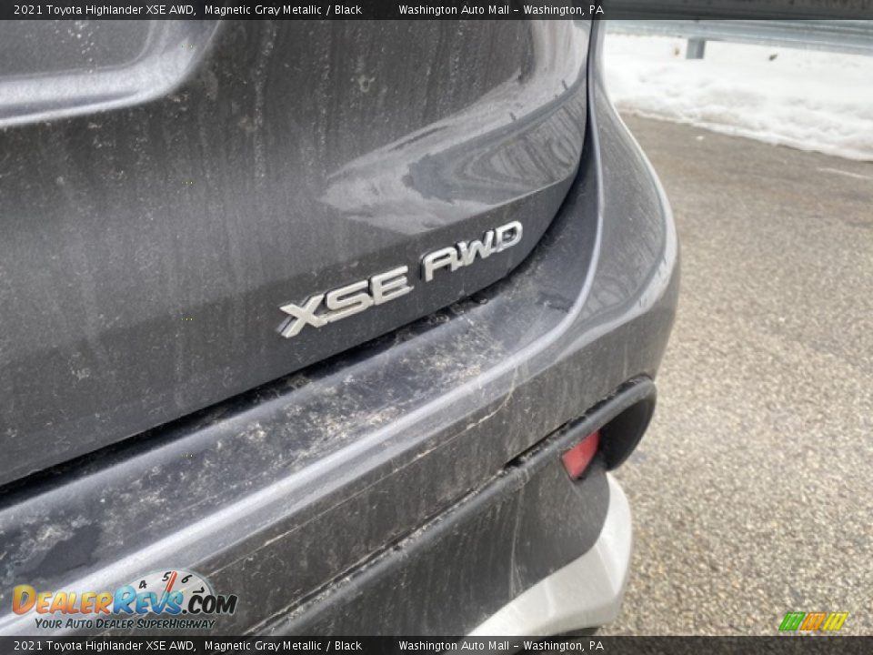 2021 Toyota Highlander XSE AWD Magnetic Gray Metallic / Black Photo #26
