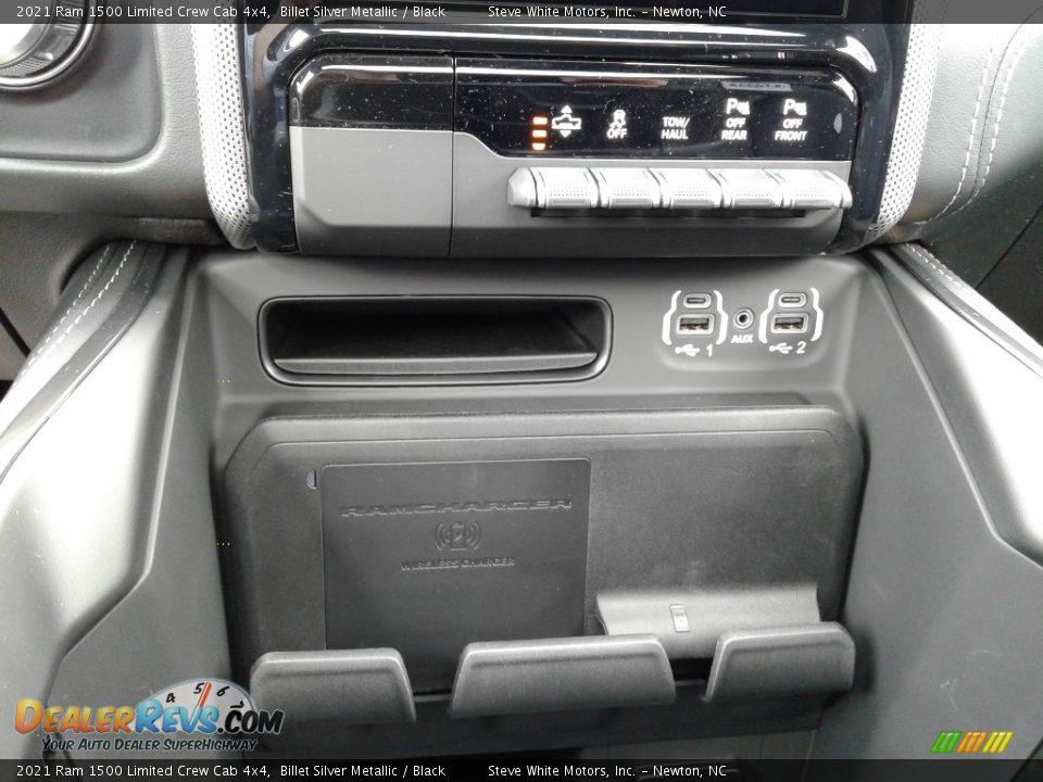 2021 Ram 1500 Limited Crew Cab 4x4 Billet Silver Metallic / Black Photo #31