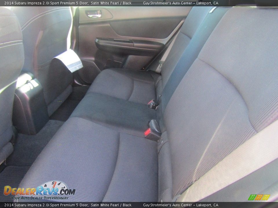 2014 Subaru Impreza 2.0i Sport Premium 5 Door Satin White Pearl / Black Photo #13