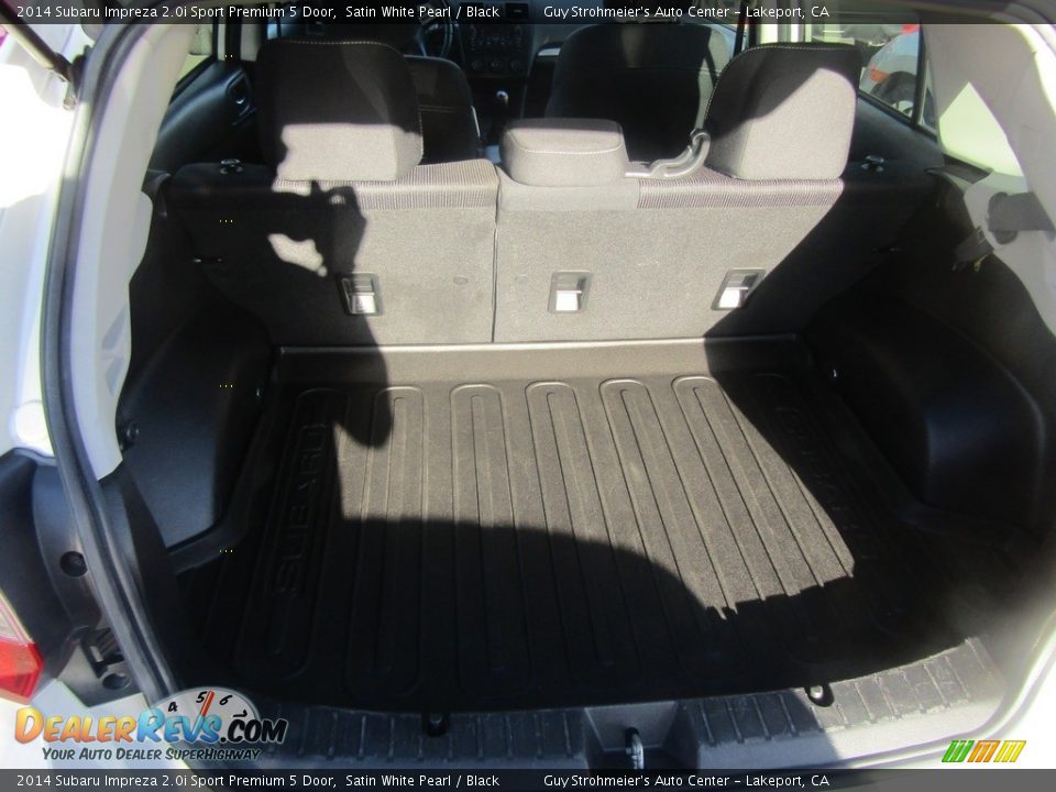 2014 Subaru Impreza 2.0i Sport Premium 5 Door Satin White Pearl / Black Photo #15