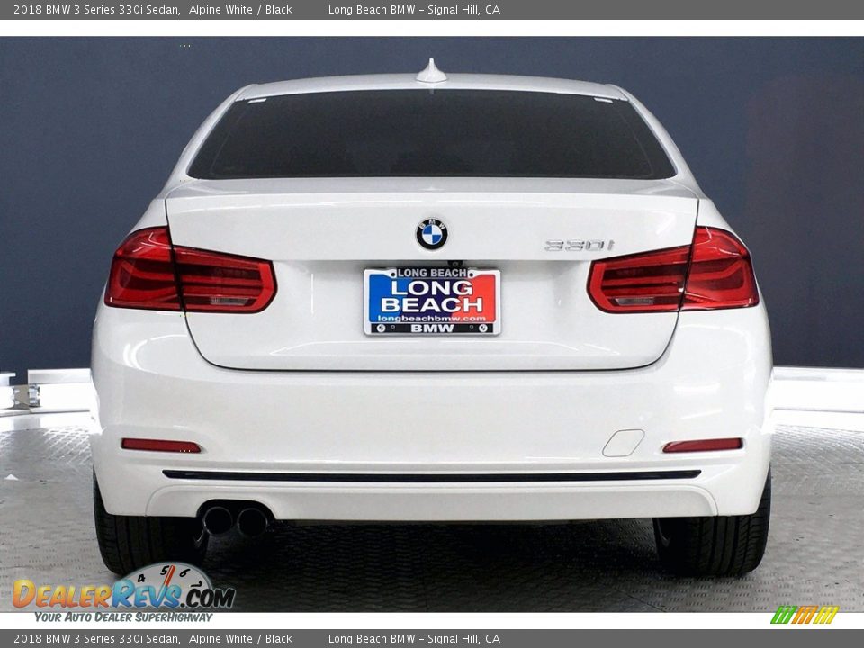 2018 BMW 3 Series 330i Sedan Alpine White / Black Photo #3