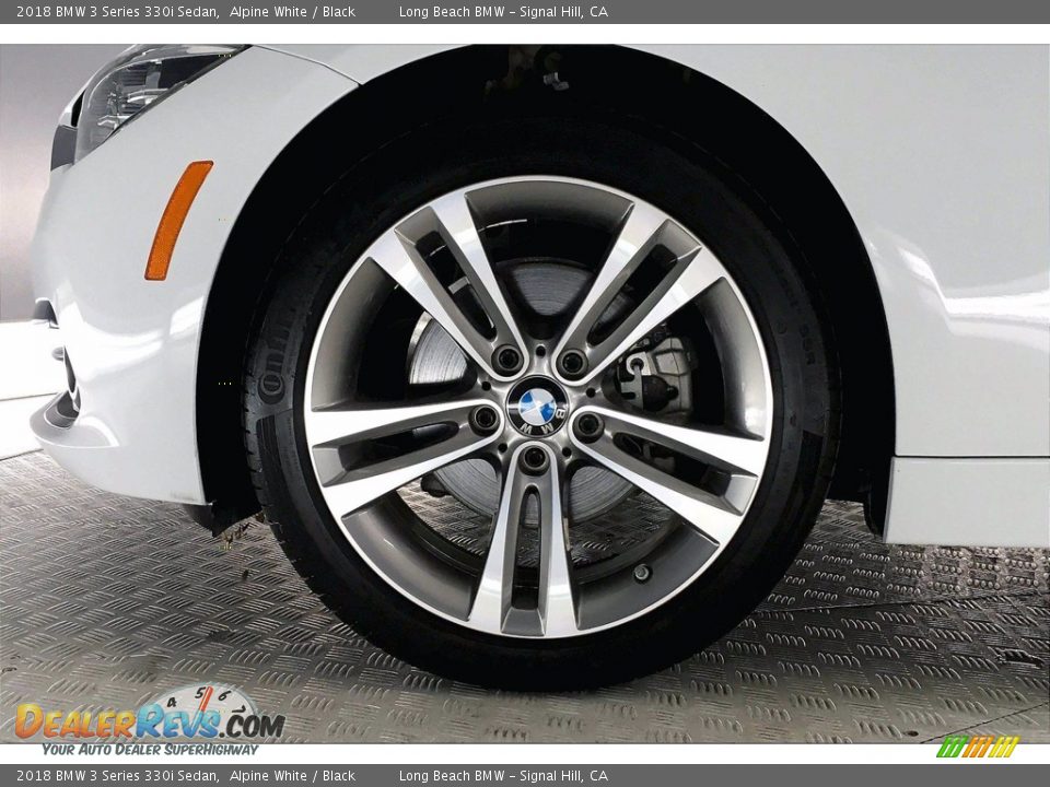 2018 BMW 3 Series 330i Sedan Alpine White / Black Photo #8