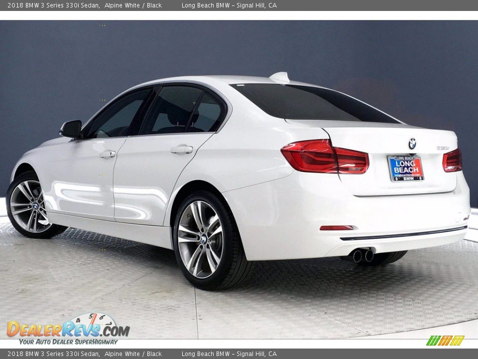 2018 BMW 3 Series 330i Sedan Alpine White / Black Photo #10