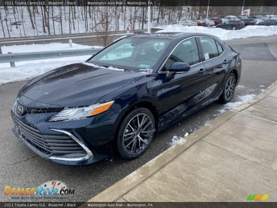 2021 Toyota Camry XLE Blueprint / Black Photo #13