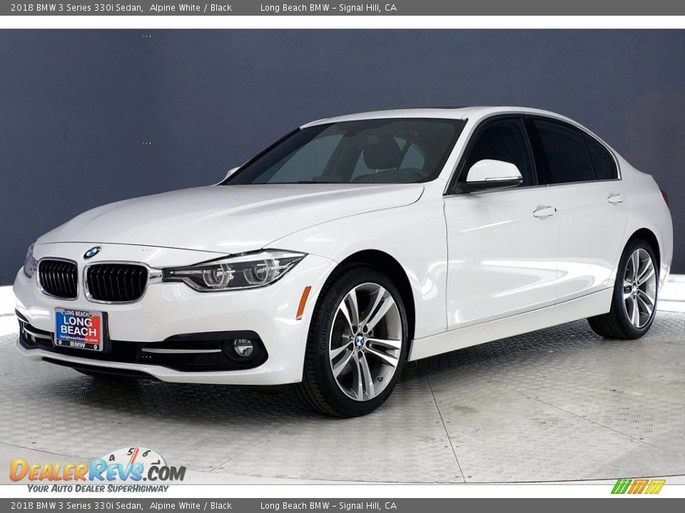 2018 BMW 3 Series 330i Sedan Alpine White / Black Photo #12