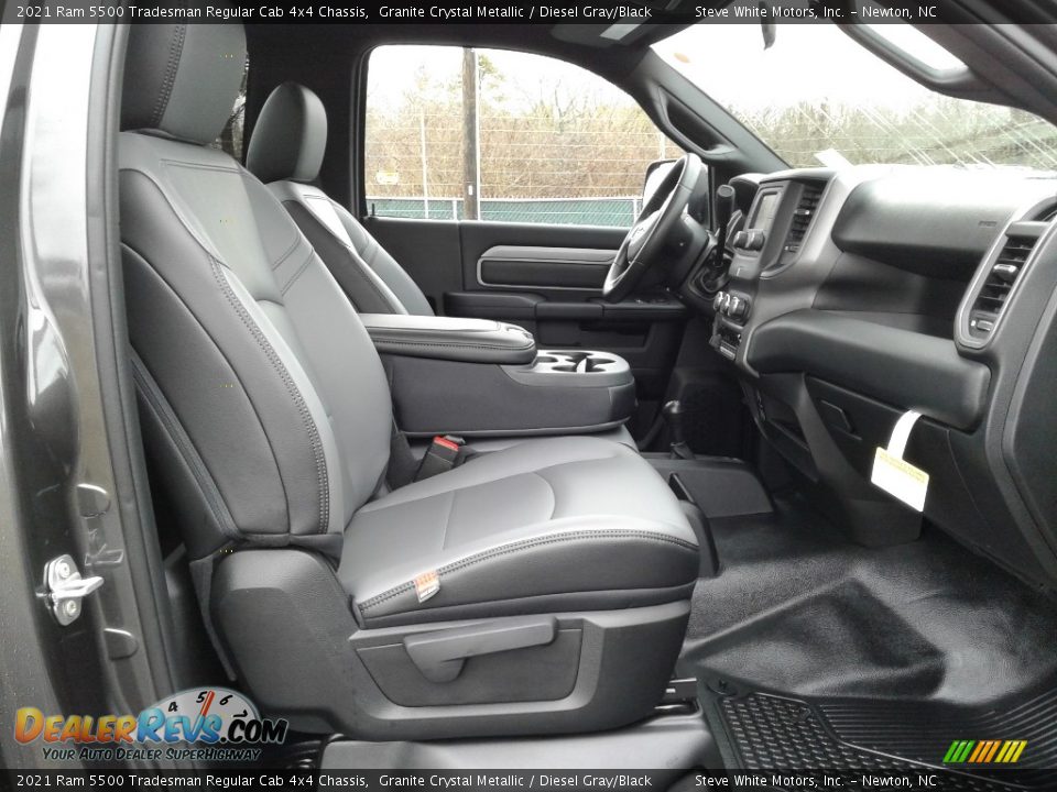 2021 Ram 5500 Tradesman Regular Cab 4x4 Chassis Granite Crystal Metallic / Diesel Gray/Black Photo #12