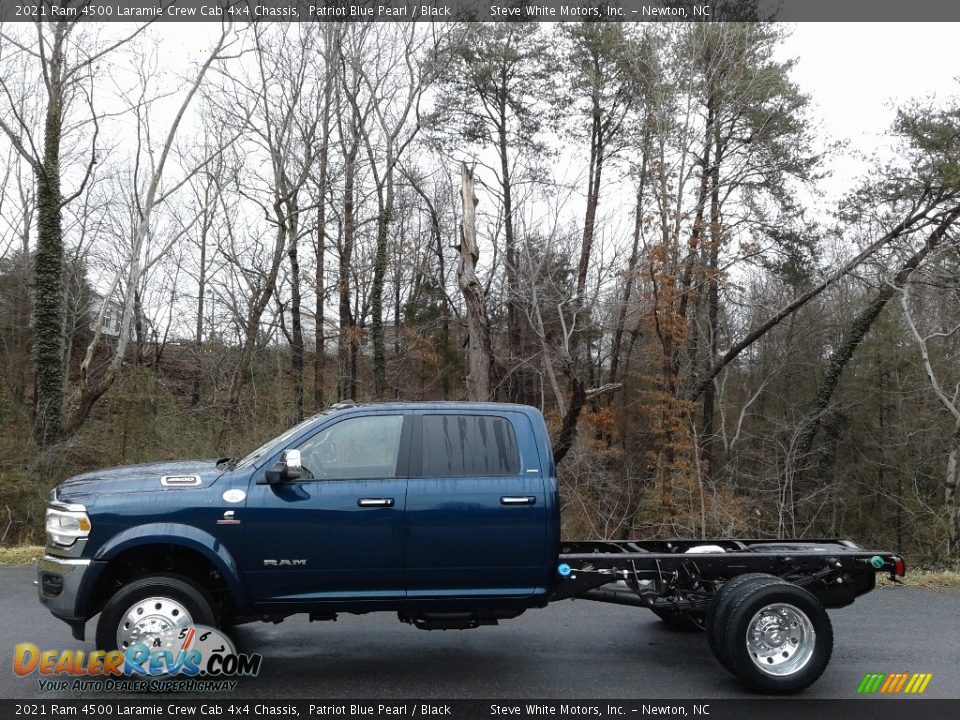 Patriot Blue Pearl 2021 Ram 4500 Laramie Crew Cab 4x4 Chassis Photo #1