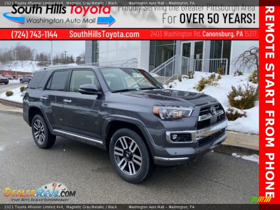 2021 Toyota 4Runner Limited 4x4 Magnetic Gray Metallic / Black Photo #1