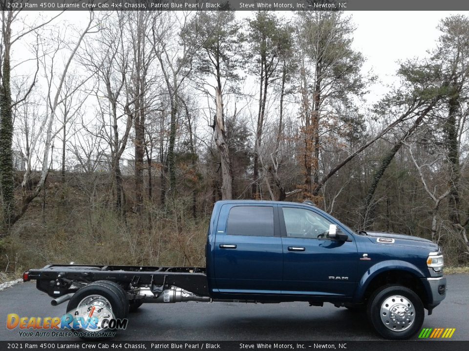 Patriot Blue Pearl 2021 Ram 4500 Laramie Crew Cab 4x4 Chassis Photo #5