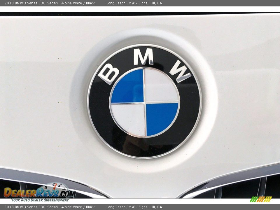 2018 BMW 3 Series 330i Sedan Alpine White / Black Photo #33