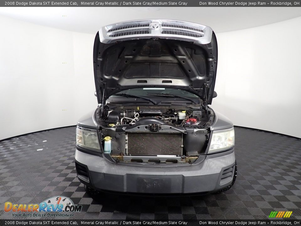 2008 Dodge Dakota SXT Extended Cab Mineral Gray Metallic / Dark Slate Gray/Medium Slate Gray Photo #5