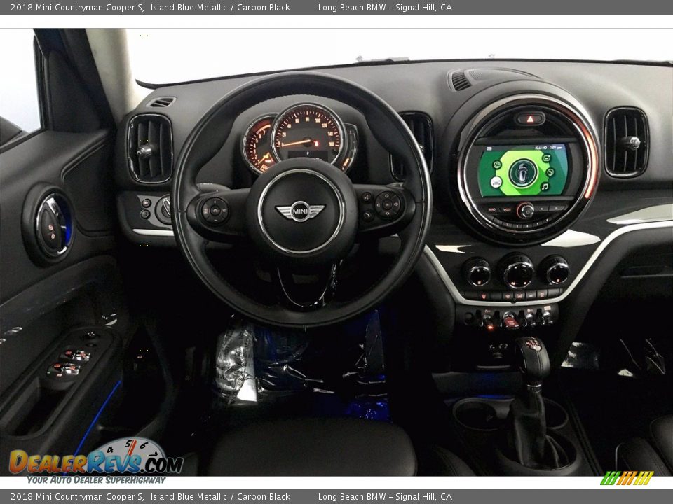 2018 Mini Countryman Cooper S Island Blue Metallic / Carbon Black Photo #4