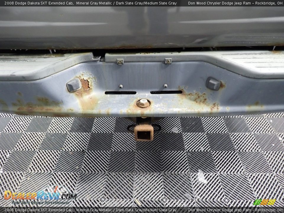 2008 Dodge Dakota SXT Extended Cab Mineral Gray Metallic / Dark Slate Gray/Medium Slate Gray Photo #13