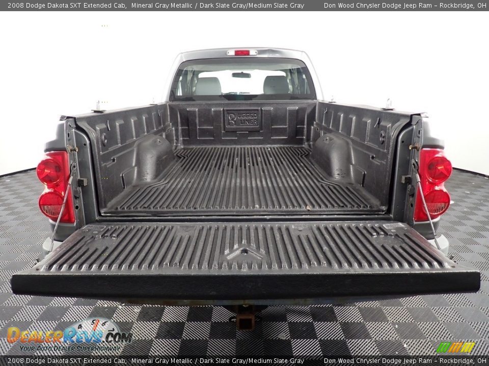 2008 Dodge Dakota SXT Extended Cab Mineral Gray Metallic / Dark Slate Gray/Medium Slate Gray Photo #14