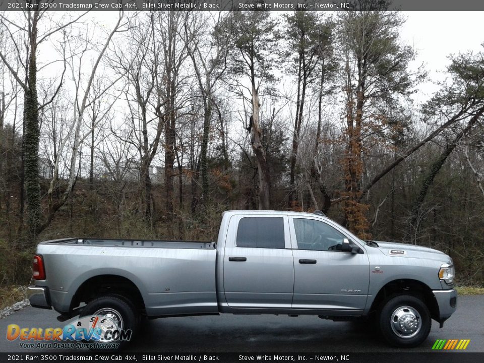 2021 Ram 3500 Tradesman Crew Cab 4x4 Billet Silver Metallic / Black Photo #5