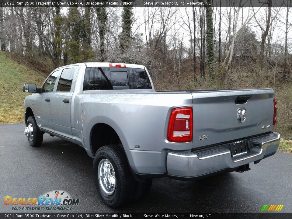 2021 Ram 3500 Tradesman Crew Cab 4x4 Billet Silver Metallic / Black Photo #9