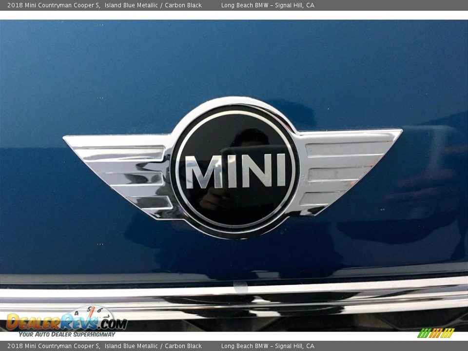 2018 Mini Countryman Cooper S Island Blue Metallic / Carbon Black Photo #33