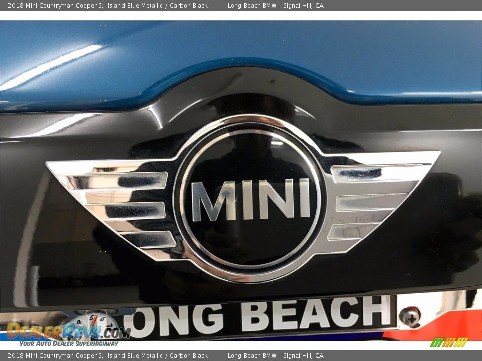2018 Mini Countryman Cooper S Island Blue Metallic / Carbon Black Photo #34