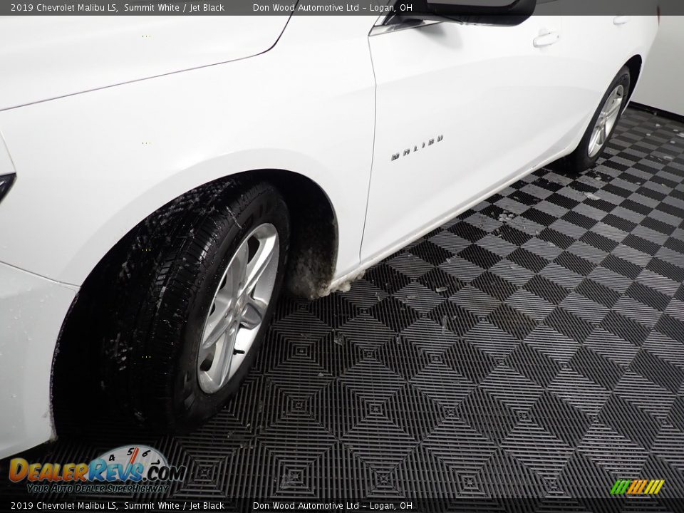 2019 Chevrolet Malibu LS Summit White / Jet Black Photo #9