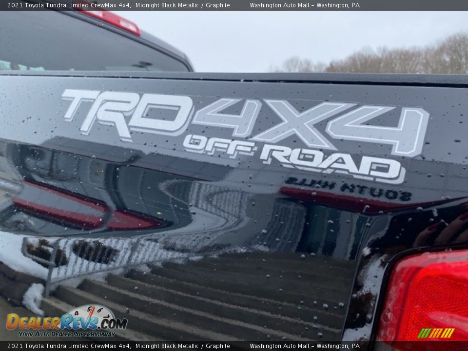 2021 Toyota Tundra Limited CrewMax 4x4 Midnight Black Metallic / Graphite Photo #24