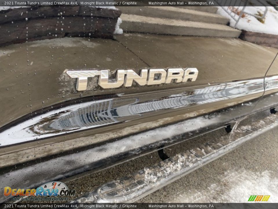 2021 Toyota Tundra Limited CrewMax 4x4 Midnight Black Metallic / Graphite Photo #27
