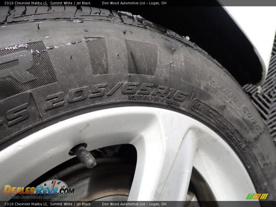 2019 Chevrolet Malibu LS Summit White / Jet Black Photo #17