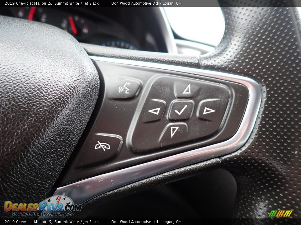 2019 Chevrolet Malibu LS Summit White / Jet Black Photo #22