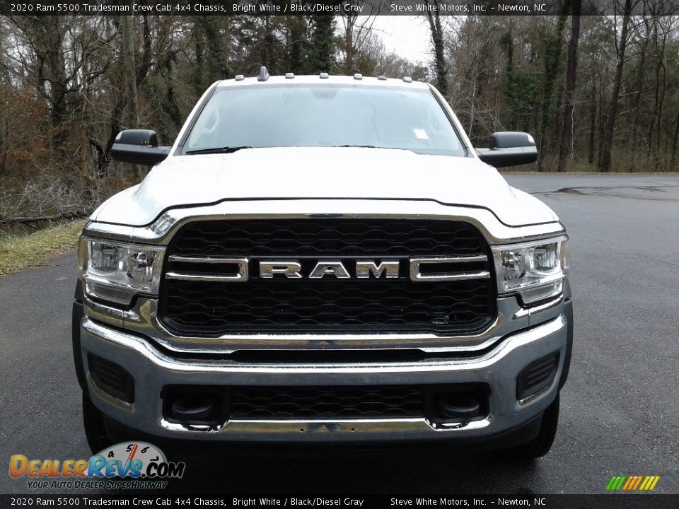 2020 Ram 5500 Tradesman Crew Cab 4x4 Chassis Bright White / Black/Diesel Gray Photo #3