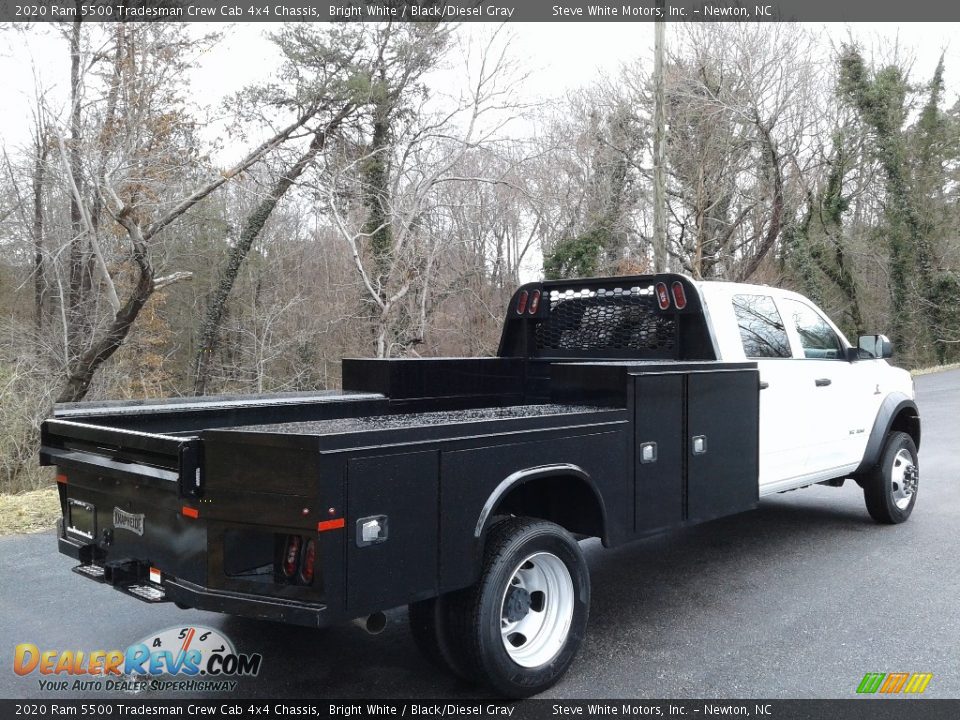 2020 Ram 5500 Tradesman Crew Cab 4x4 Chassis Bright White / Black/Diesel Gray Photo #6