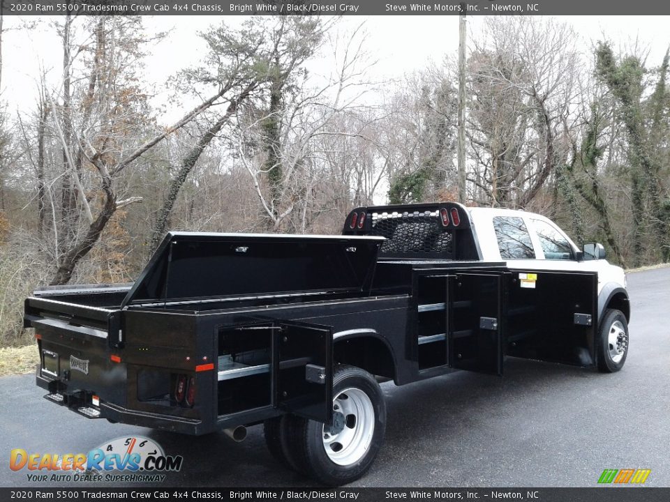 2020 Ram 5500 Tradesman Crew Cab 4x4 Chassis Bright White / Black/Diesel Gray Photo #7