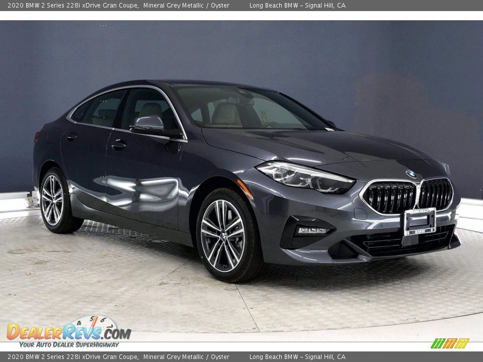 2020 BMW 2 Series 228i xDrive Gran Coupe Mineral Grey Metallic / Oyster Photo #19