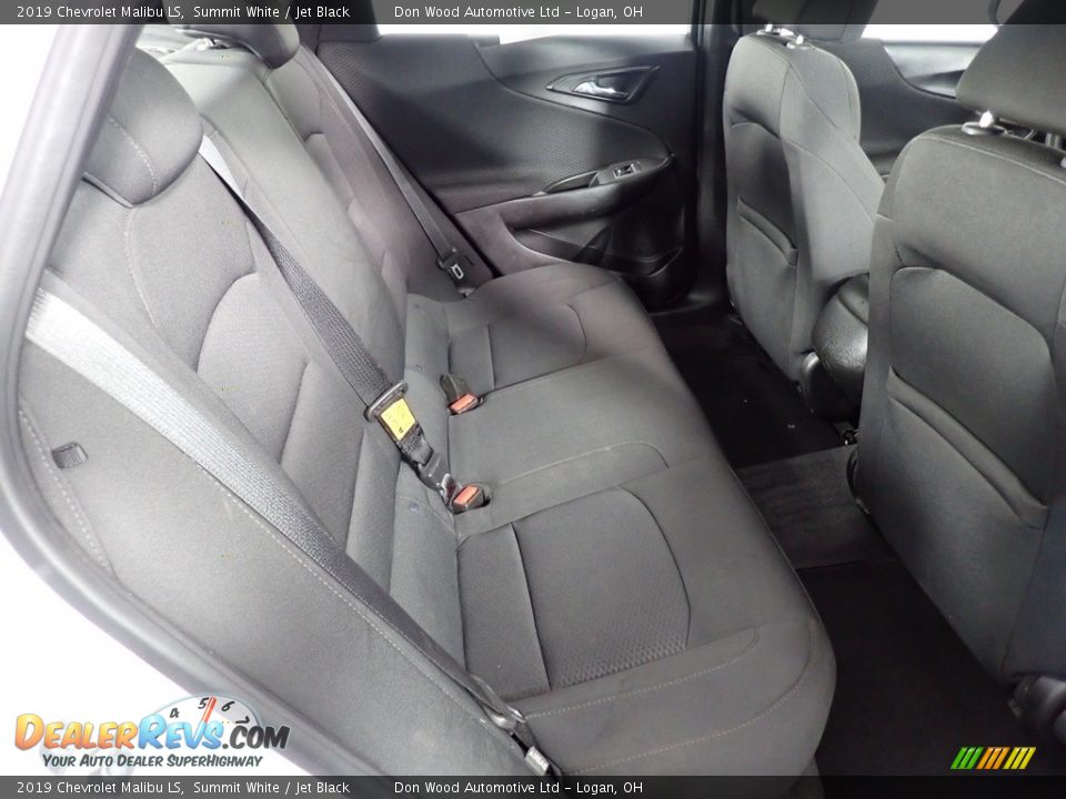 2019 Chevrolet Malibu LS Summit White / Jet Black Photo #34