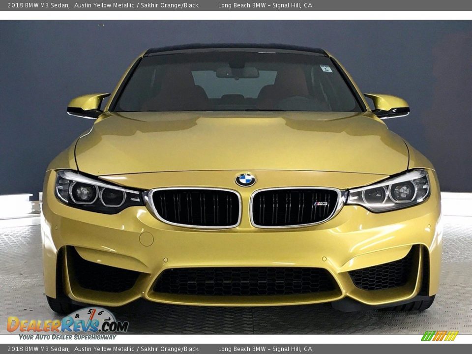 Austin Yellow Metallic 2018 BMW M3 Sedan Photo #2