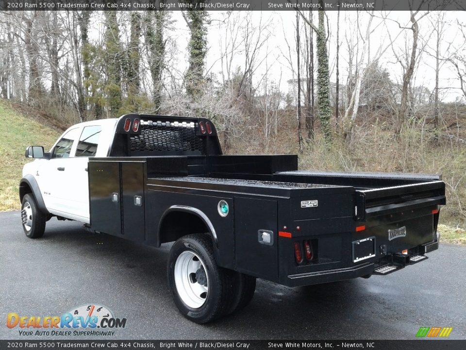 2020 Ram 5500 Tradesman Crew Cab 4x4 Chassis Bright White / Black/Diesel Gray Photo #14