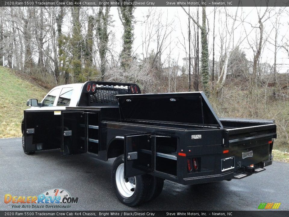 2020 Ram 5500 Tradesman Crew Cab 4x4 Chassis Bright White / Black/Diesel Gray Photo #15