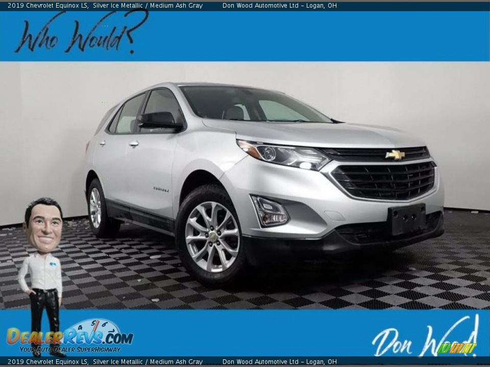 2019 Chevrolet Equinox LS Silver Ice Metallic / Medium Ash Gray Photo #1