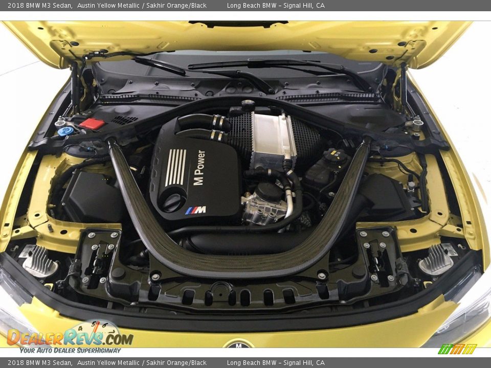 2018 BMW M3 Sedan 3.0 Liter TwinPower Turbocharged DOHC 24-Valve VVT Inline 6 Cylinder Engine Photo #9