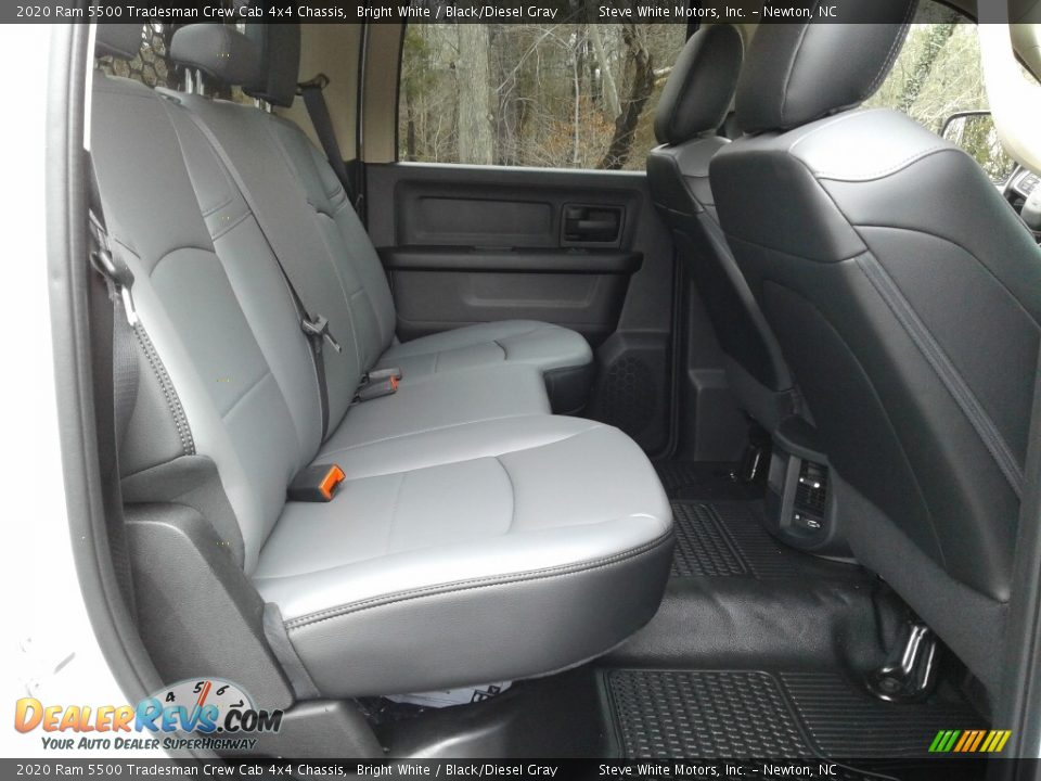 2020 Ram 5500 Tradesman Crew Cab 4x4 Chassis Bright White / Black/Diesel Gray Photo #24