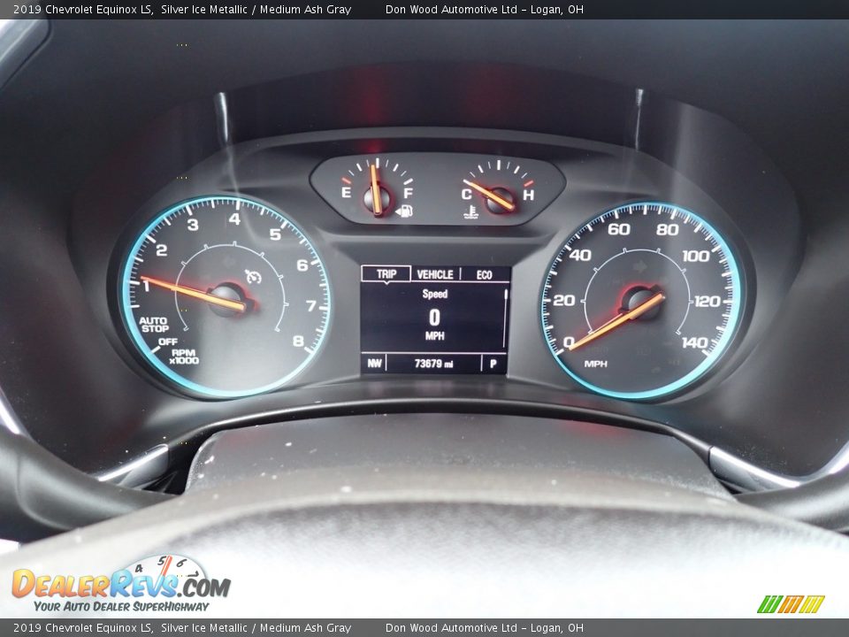 2019 Chevrolet Equinox LS Silver Ice Metallic / Medium Ash Gray Photo #18