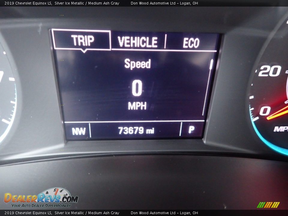 2019 Chevrolet Equinox LS Silver Ice Metallic / Medium Ash Gray Photo #19