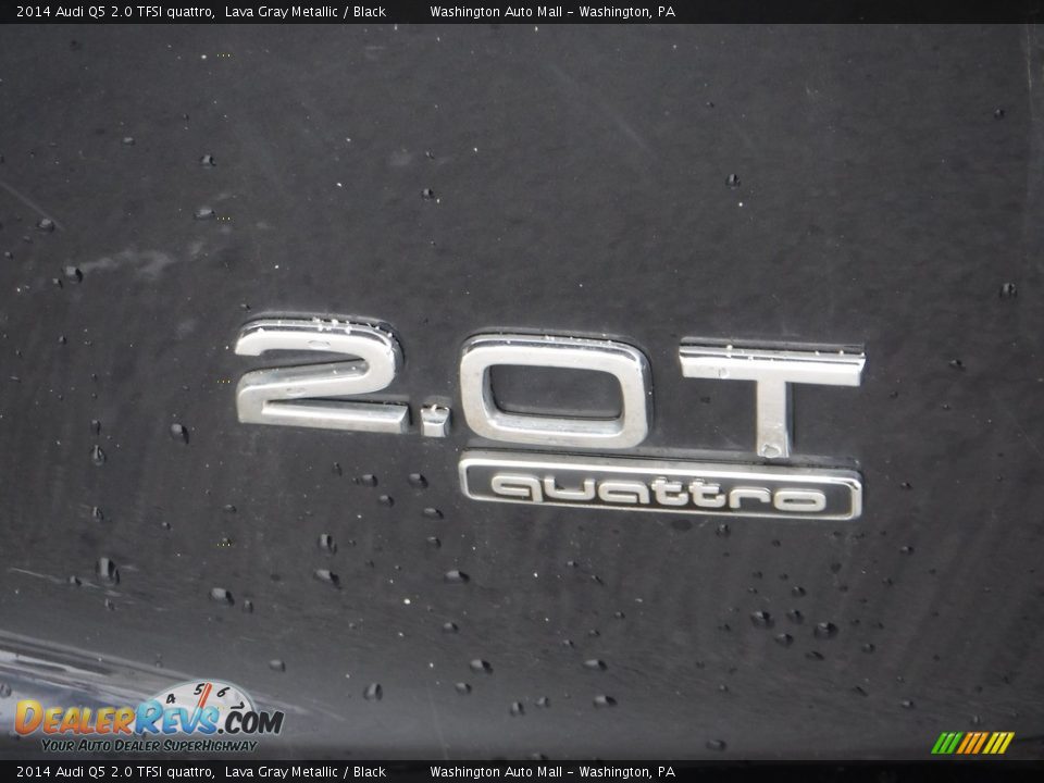 2014 Audi Q5 2.0 TFSI quattro Lava Gray Metallic / Black Photo #14
