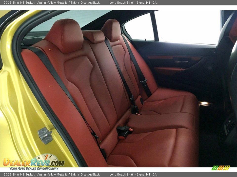 Rear Seat of 2018 BMW M3 Sedan Photo #29