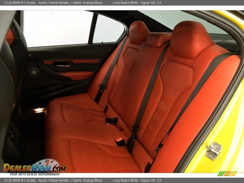 Rear Seat of 2018 BMW M3 Sedan Photo #30