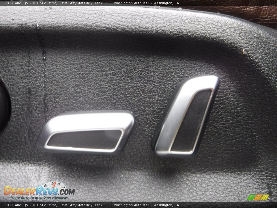 2014 Audi Q5 2.0 TFSI quattro Lava Gray Metallic / Black Photo #19