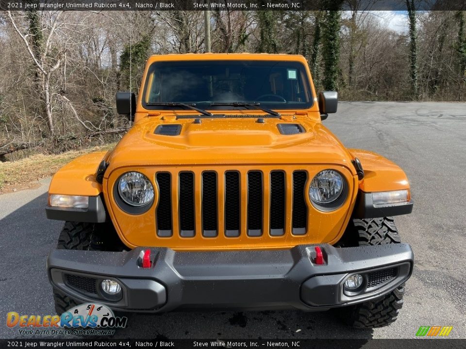 2021 Jeep Wrangler Unlimited Rubicon 4x4 Nacho / Black Photo #3