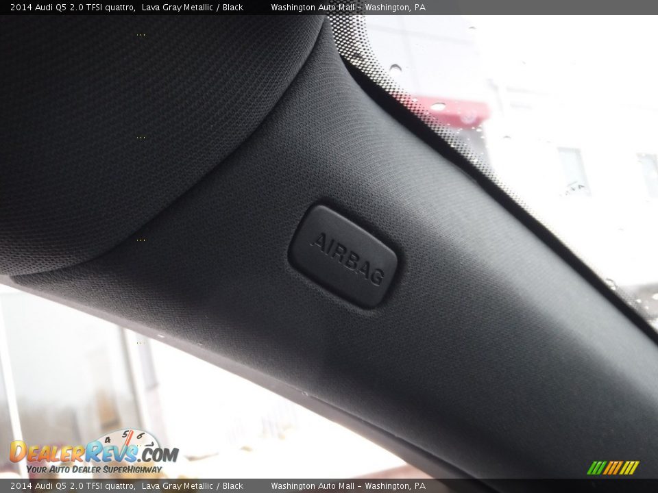 2014 Audi Q5 2.0 TFSI quattro Lava Gray Metallic / Black Photo #22
