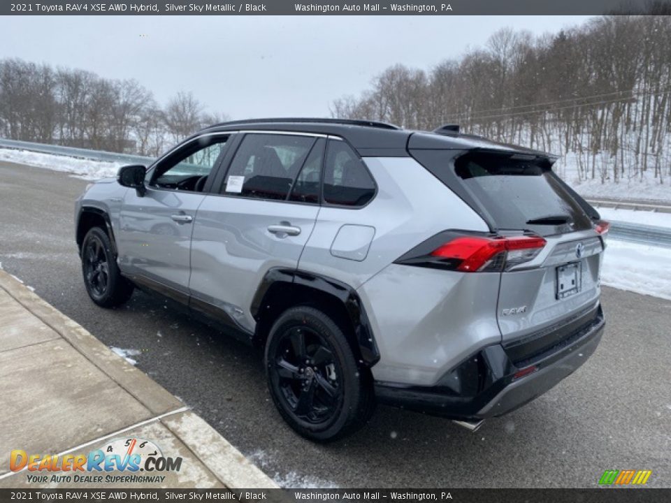 2021 Toyota RAV4 XSE AWD Hybrid Silver Sky Metallic / Black Photo #2