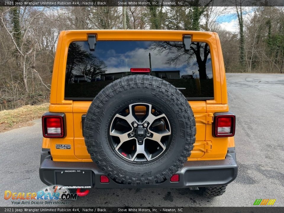 2021 Jeep Wrangler Unlimited Rubicon 4x4 Nacho / Black Photo #7